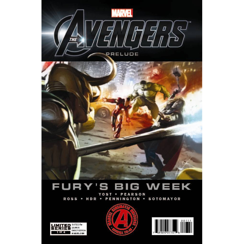MARVELS AVENGERS PRELUDE FURYS BIG WEEK 1  OF 4 