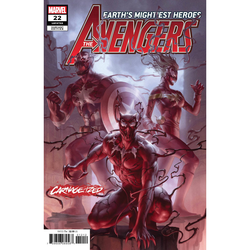 AVENGERS 22 JUNGGEUN YOON CARNAGEIZED VAR