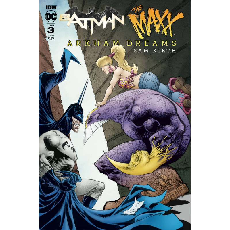 BATMAN THE MAXX ARKHAM DREAMS 3  OF 5  CVR A KIETH