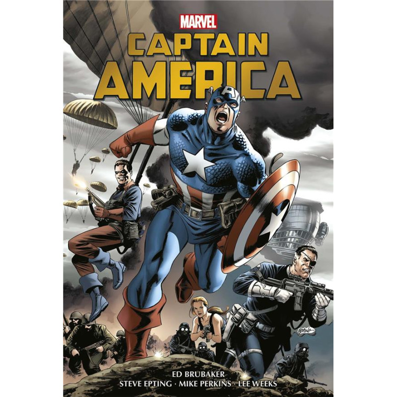 CAPTAIN AMERICA PAR ED BRUBAKER OMNIBUS  T01