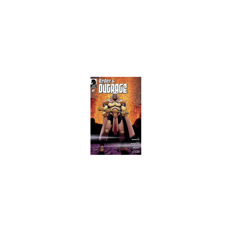 ORDER AND OUTRAGE  2 CVR B BROWN