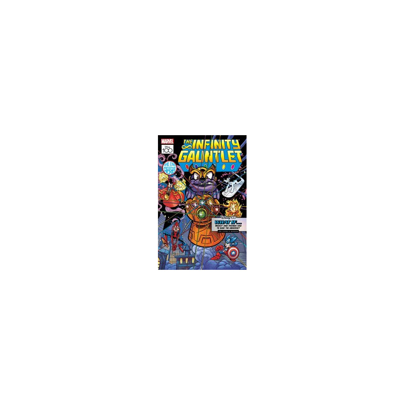 AMAZING SPIDERMAN  23 DISNEY100 INFINITY GAUNTLET VAR