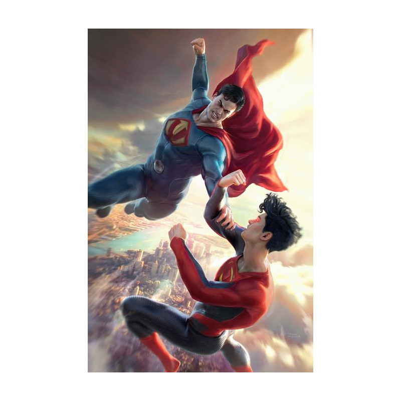 ADVENTURES OF SUPERMAN JON KENT  2  OF 6  CVR C TIAGO DA SILVA CARD ST