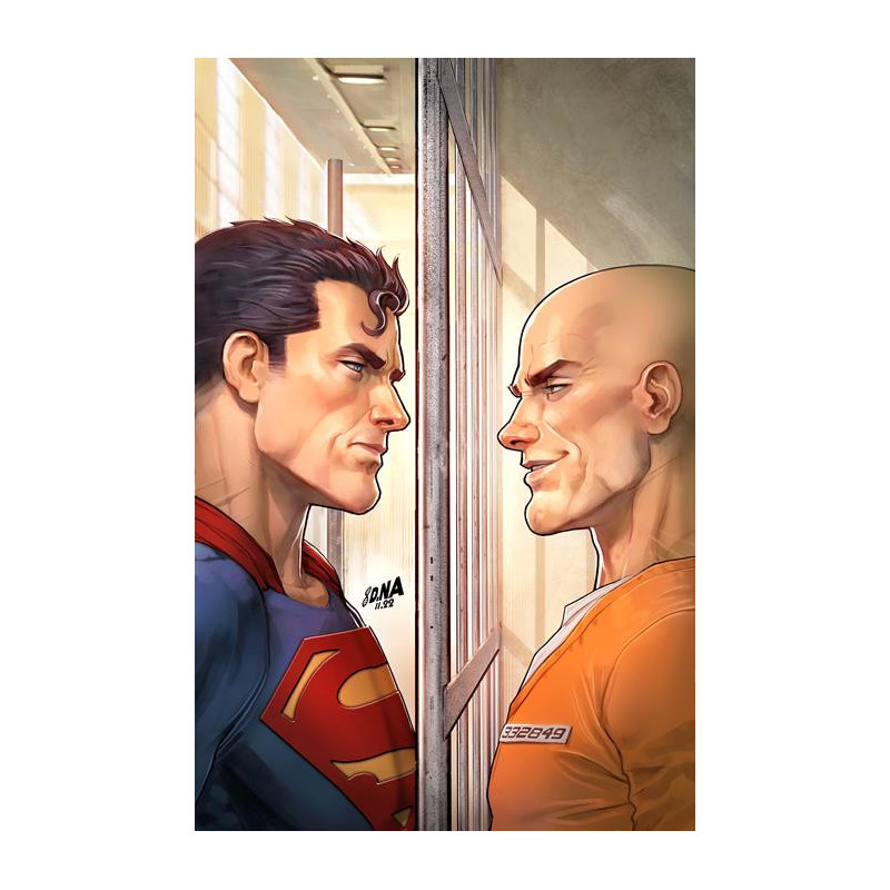 SUPERMAN  3 CVR B DAVID NAKAYAMA CARD STOCK VAR