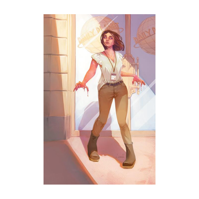 SUPERMAN  3 CVR D HELENE LENOBLE CARD STOCK VAR
