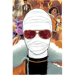 UNSTOPPABLE DOOM PATROL  2  OF 6  CVR C JEFF SPOKES GLOWINTHEDARK CARD