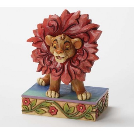 DISNEY TRADITIONS THE LION KING - SIMBA - STATUE