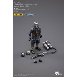 DEATH KORPS KRIEG VET GUARD FLAMER JOYTOY WH 40K ACTION FIGURE 10 CM