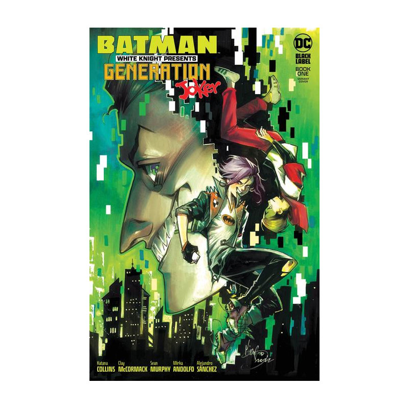BATMAN WHITE KNIGHT PRESENTS GENERATION JOKER  1  OF 6  CVR B MIRKA AN