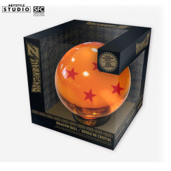 BOULE DE CRISTAL 4 ETOILES 75 MM SOCLE DRAGON BALL