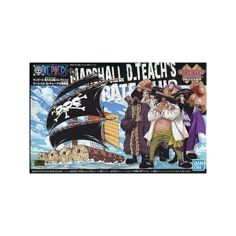 MARSHALL TEACH S SHIP MAQUETTE GRAND SHIP COLLECTION ONE PIECE 15 CM