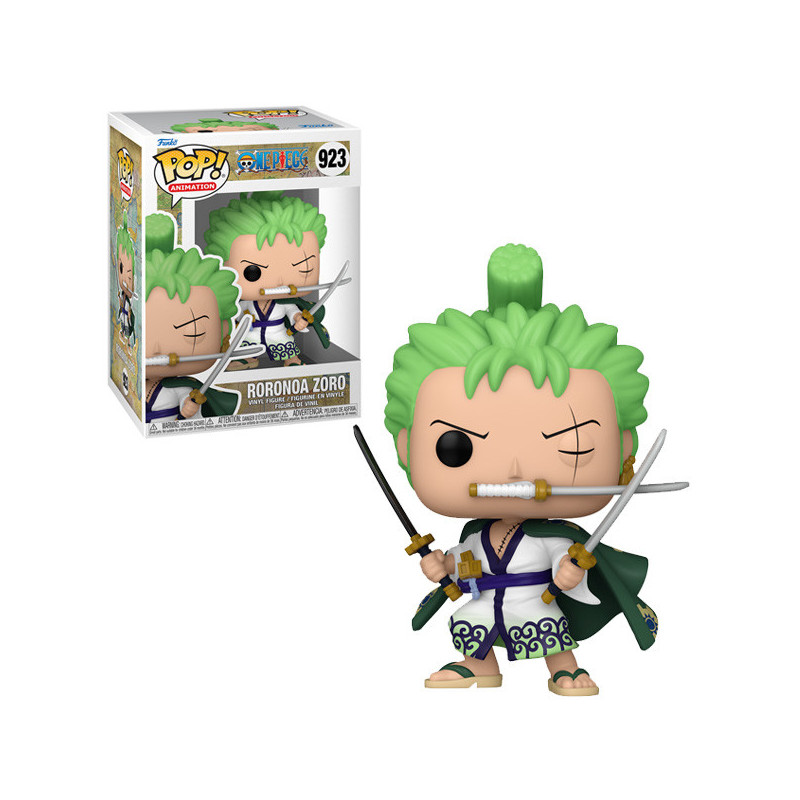 RORONOA ZORO POP ANIMATION ONE PIECE VINYL FIG