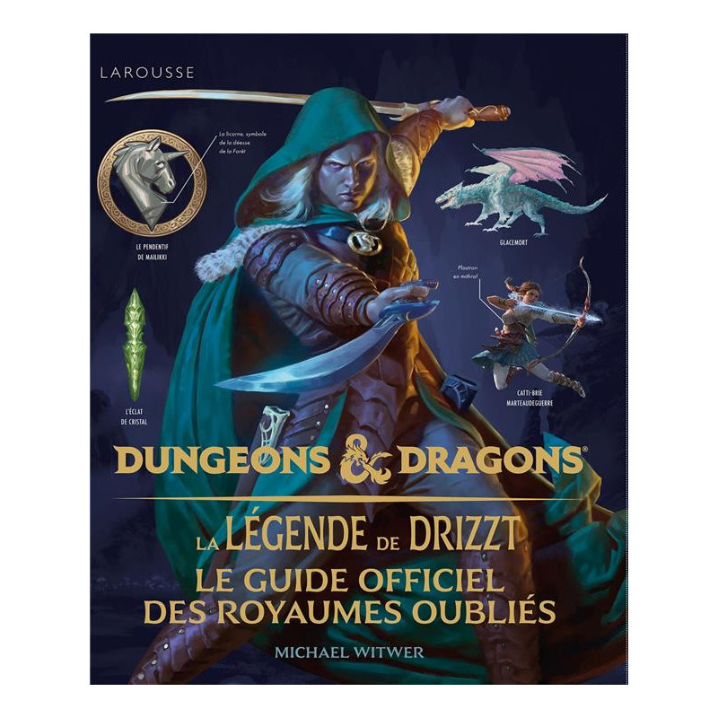 L ENCYCLOPEDIE VISUELLE DUNGEONS   DRAGONS  LA LEGENDE DE DRIZZT