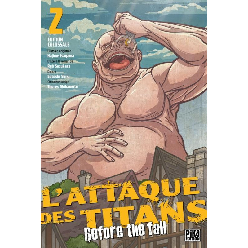 L ATTAQUE DES TITANS  BEFORE THE FALL  EDITION COLOSSALE  L ATTAQUE DE