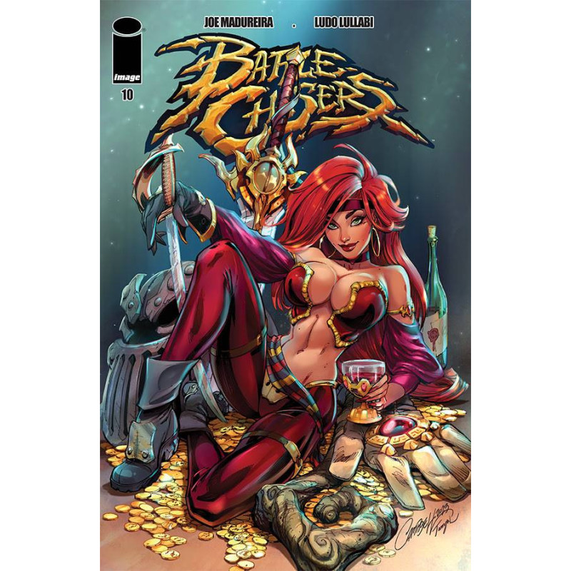 BATTLE CHASERS  10 CVR C CAMPBELL