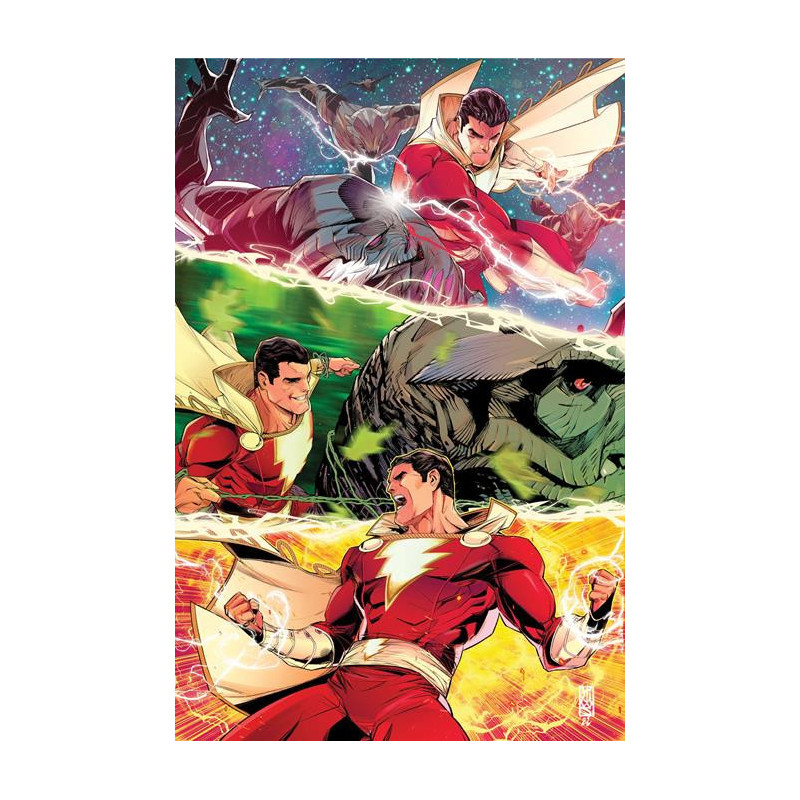 SHAZAM  2 CVR C JOHN TIMMS CARD STOCK VAR