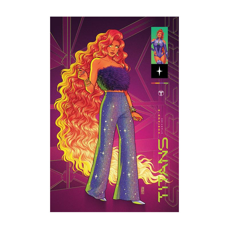 TITANS  2 CVR B JEN BARTEL CARD STOCK VAR