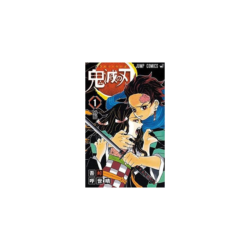 DEMON SLAYER 1  MANGA EN JAPONAIS 