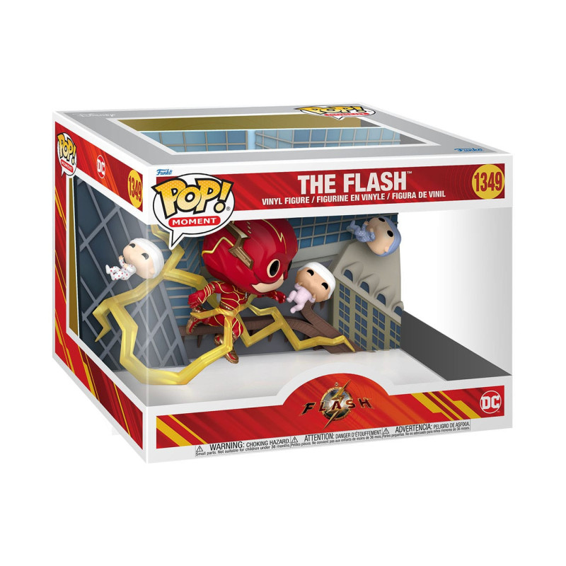 THE FLASH POP MOMENT VINYL FIGURINE THE FLASH 15 CM