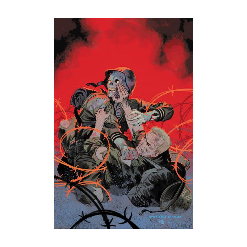 DC HORROR PRESENTS SGT ROCK VS THE ARMY OF THE DEAD  4  OF 6  CVR C IN