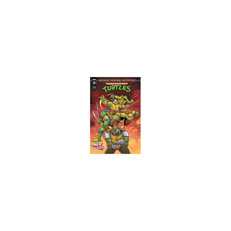 TMNT SATURDAY MORNING ADV CONTINUED  3 CVR A LATTIE