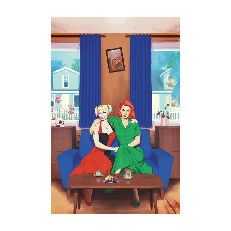 KNIGHT TERRORS POISON IVY  1  OF 2  CVR C JAMIE MCKELVIE CARD STOCK VA