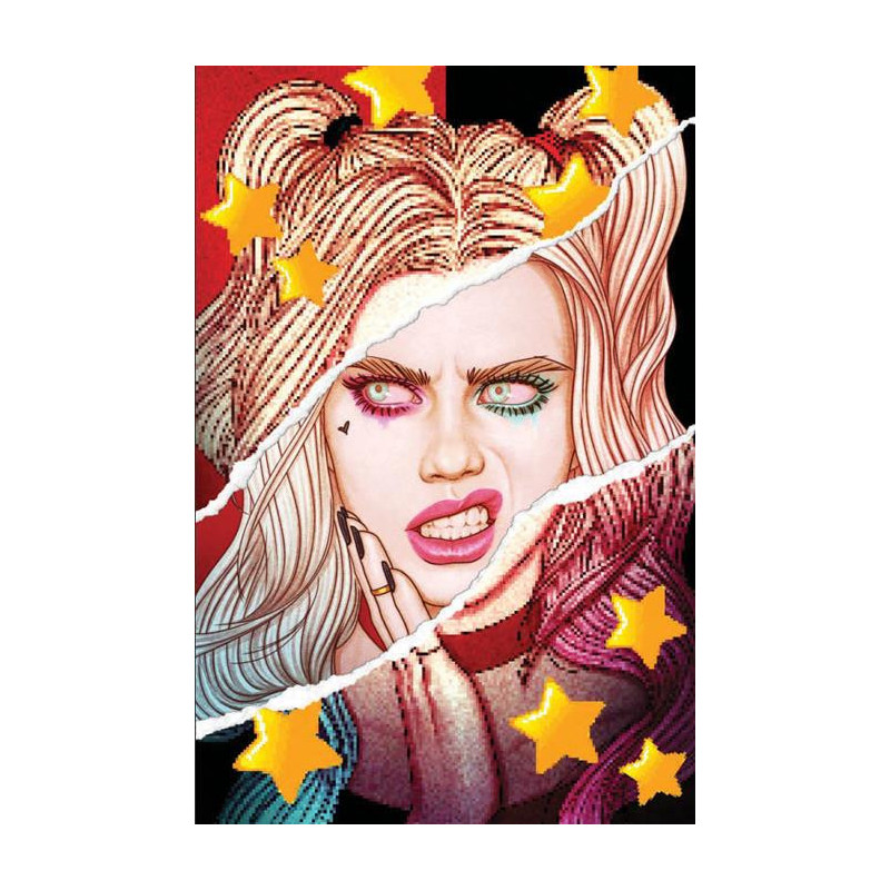 KNIGHT TERRORS HARLEY QUINN  1  OF 2  CVR B JENNY FRISON CARD STOCK VA
