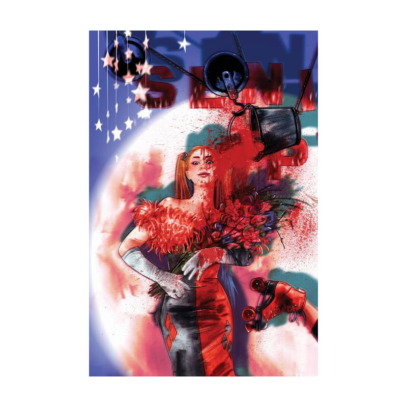 KNIGHT TERRORS HARLEY QUINN  1  OF 2  CVR C TULA LOTAY CARD STOCK VAR
