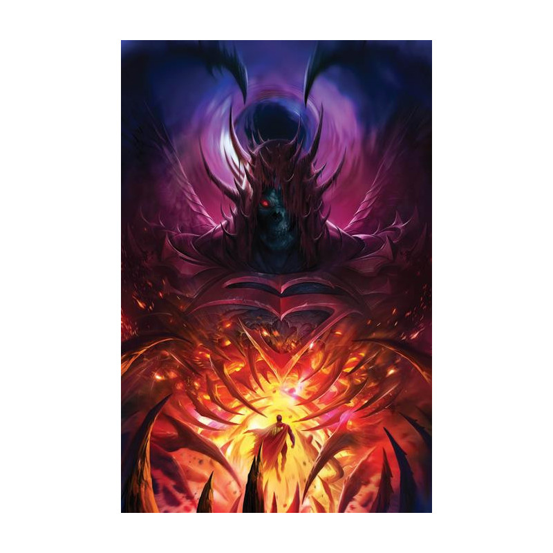 KNIGHT TERRORS SUPERMAN  1  OF 2  CVR B FRANCESCO MATTINA CARD STOCK V