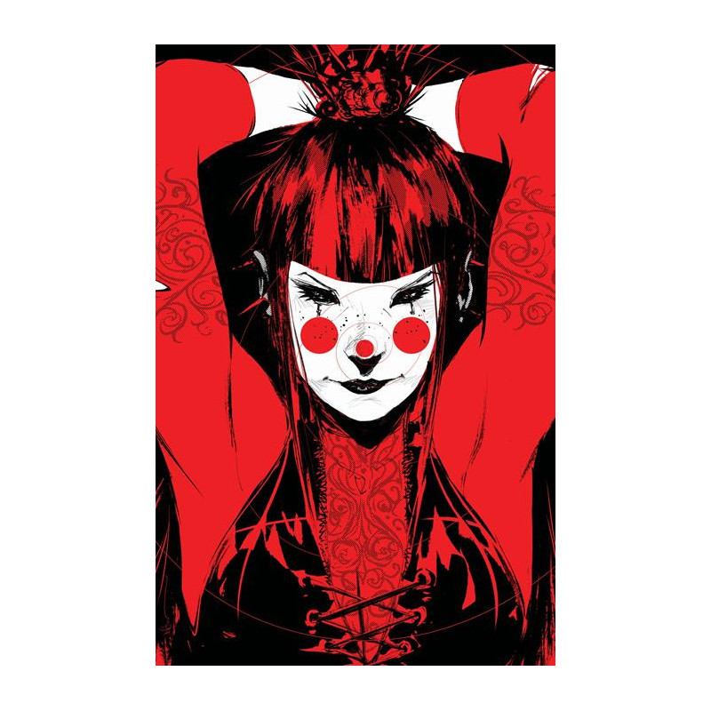KNIGHT TERRORS PUNCHLINE  1  OF 2  CVR D DUSTIN NGUYEN MIDNIGHT CARD S