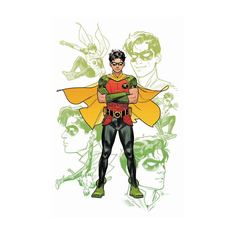 WORLDS FINEST TEEN TITANS  1  OF 6  CVR B EVAN DOC SHANER CARD STOCK V