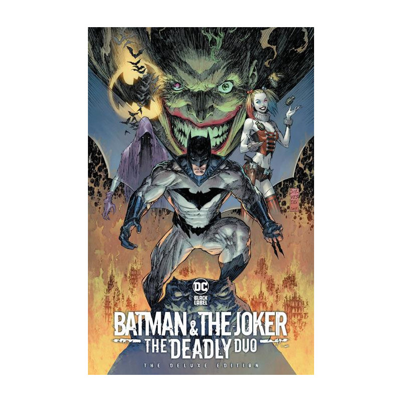 BATMAN   THE JOKER THE DEADLY DUO DELUXE EDITION HC  MR 