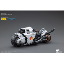 WHITE SCARS RAIDER PATTERN COMBAT BIKE JOYTOY 40K ACTION FIGURE 10 CM