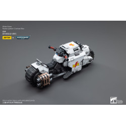 WHITE SCARS RAIDER PATTERN COMBAT BIKE JOYTOY 40K ACTION FIGURE 10 CM