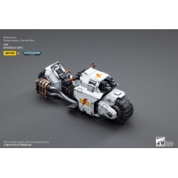 WHITE SCARS RAIDER PATTERN COMBAT BIKE JOYTOY 40K ACTION FIGURE 10 CM