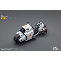 WHITE SCARS RAIDER PATTERN COMBAT BIKE JOYTOY 40K ACTION FIGURE 10 CM
