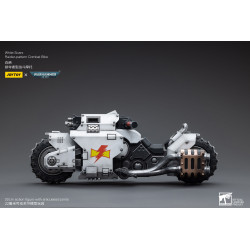 WHITE SCARS RAIDER PATTERN COMBAT BIKE JOYTOY 40K ACTION FIGURE 10 CM