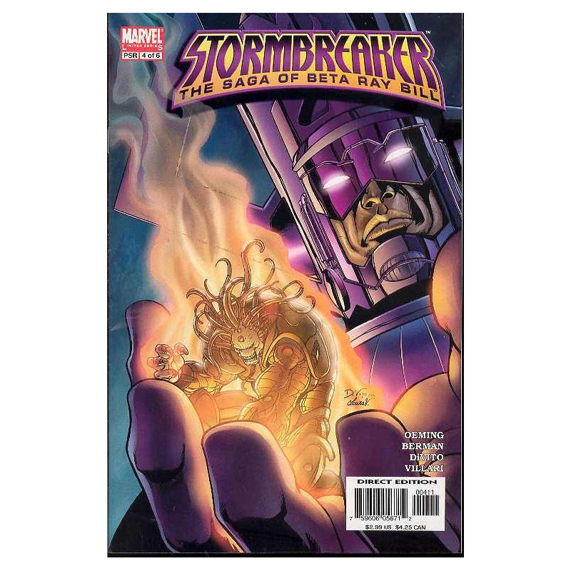 STORMBREAKER SAGA OF BETA RAY BILL 4  OF 6 