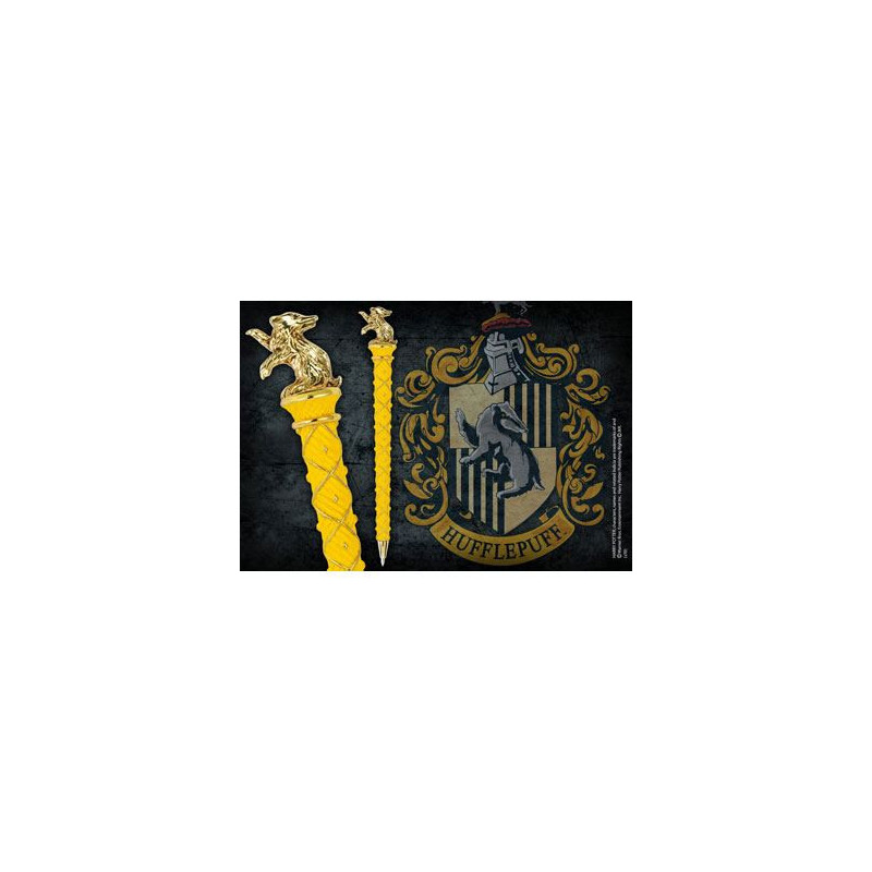 POUTSOUFFLE HUFFLEPUFF HARRY POTTER STYLO 18 CM