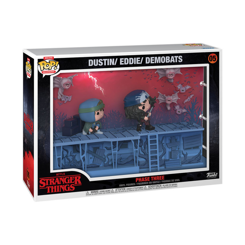 STRANGER THINGS PACK 2 POP MOMENTS DELUXE VINYL FIGURINES PHASE THREE