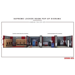 SUPREME LOCKER ROOM POPUP 112 DIORAMA EXTREME SETS