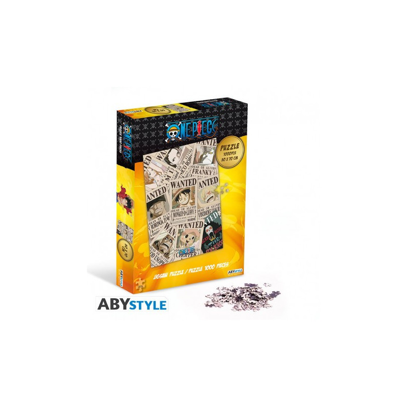 ONE PIECE PUZZLE WANTED 1000 PCS