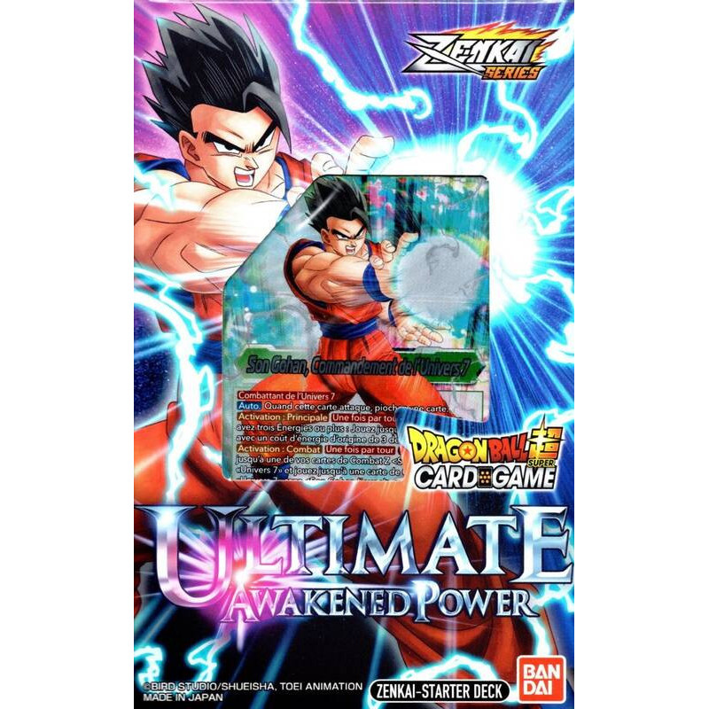 DRAGON BALL SUPER JCC  Starter Deck 21 AWAKENED POWER FR
