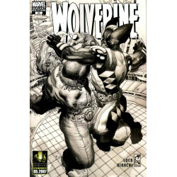 WOLVERINE BLACK AND WHITE VAR 53