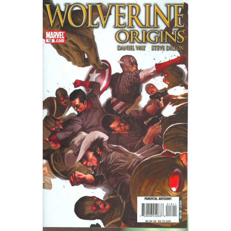 WOLVERINE ORIGINS 18