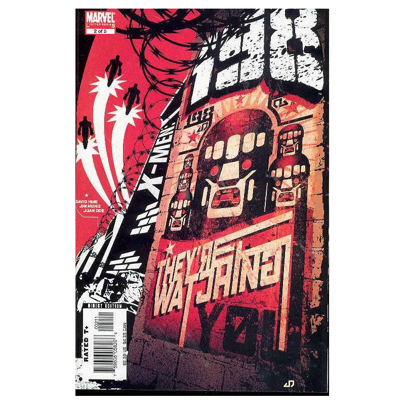 XMEN THE 198 ISSUE 2  OF 5 