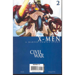 CIVIL WAR XMEN 2 OF  4 