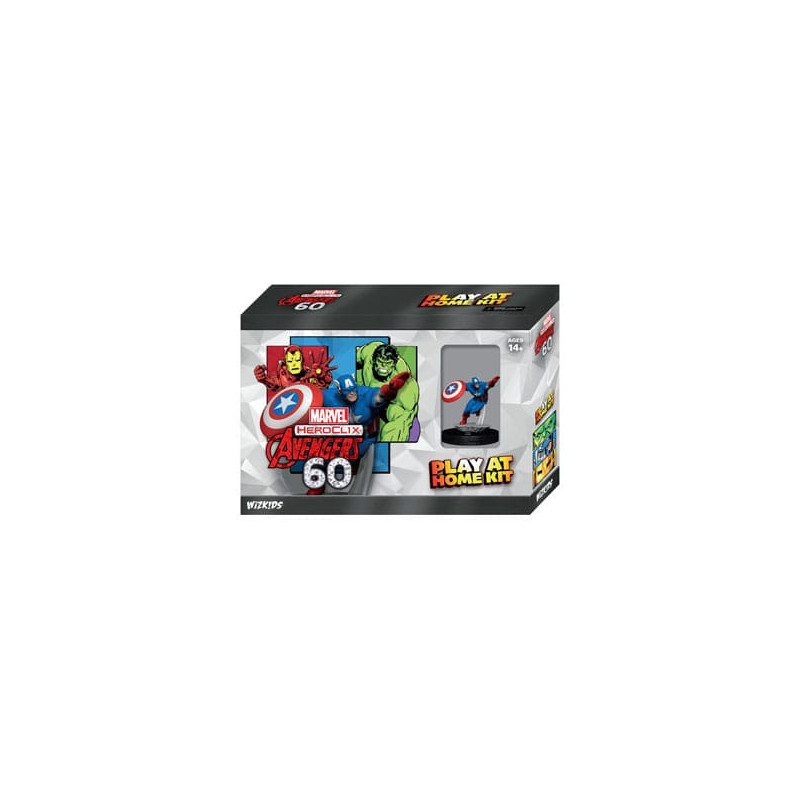 CAPTAIN AMERICA MARVEL HEROCLIX AVENGERS 60TH ANNIVERSARY PLAY AT HOME