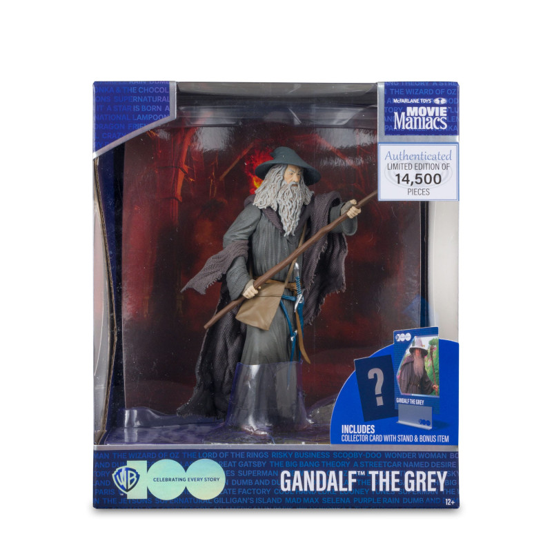 GANDALF LE SEIGNEUR DES ANNEAUX MOVIE MANIACS 18 CM