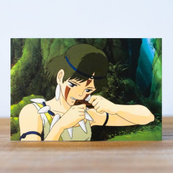 SAN GIBIER CARTE POSTALE PRINCESSE MONONOKE